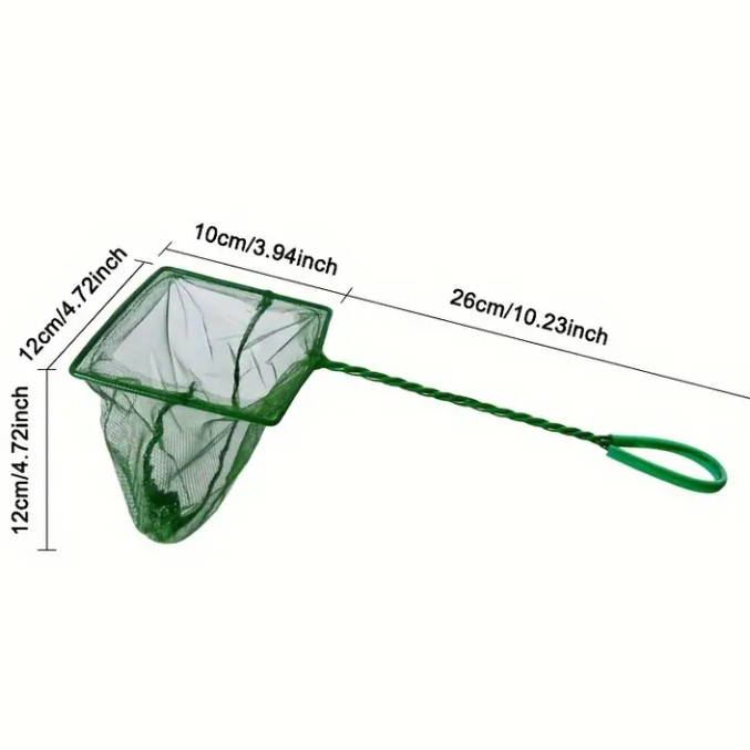 Aquarium Fish Net Tropical Fish Coldwater Home Tank Nylon Handle UK SELLER