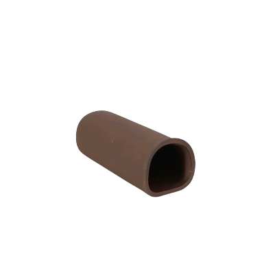 D- shape ceramic breeding hiding fish cave Pleco Catfish Cichlid aquarium décor