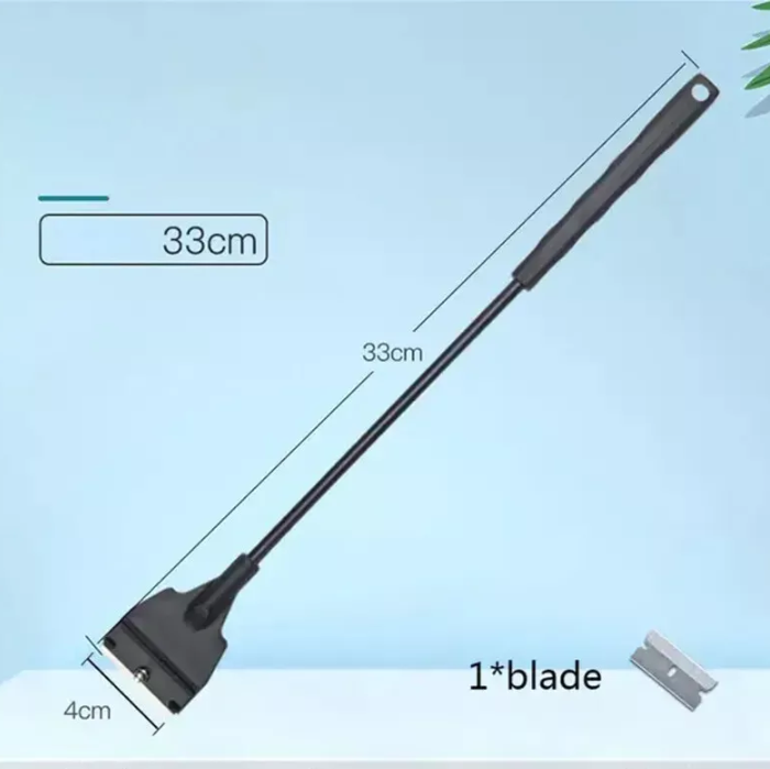 Aquarium Stainless Steel Fish Tank Algae Removal Scraper Cleaning Tool UK SELLER