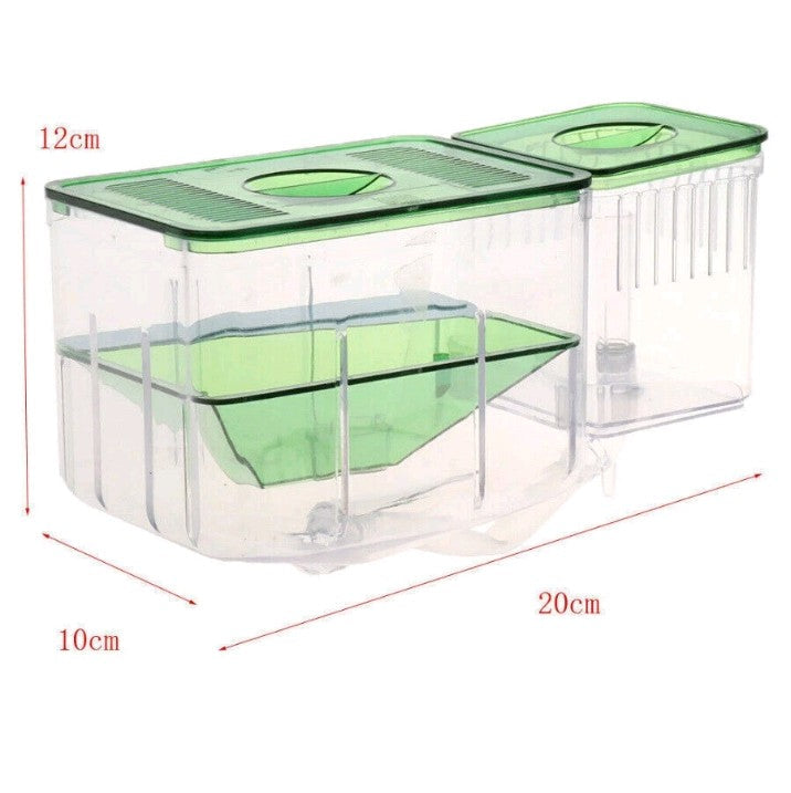Large Breeding Aquarium Fish Tank Guppy Hatchery Breeder Rearing Isolation Box