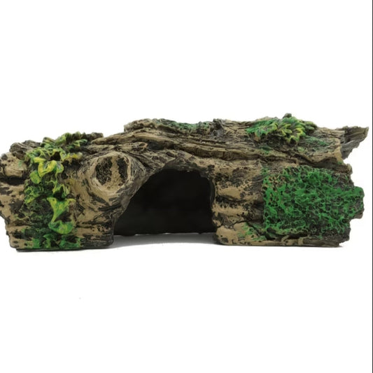 Nature Log Large Fish Tank Pleco Catfish Hideaway Aquarium Ornament