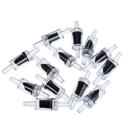 Non-Return One Way Check Valve Aquarium Fish Tank Air Pump Airline 5pk