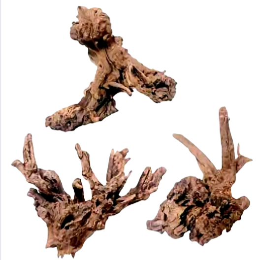 Natural Mopani Wood Aquarium Fish Tank Decoration driftwood 15-25cm