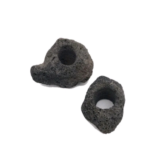 X4 Aquarium Lava Rock/Stone Fish Tank Natural Decoration Black  5 - 9 cm