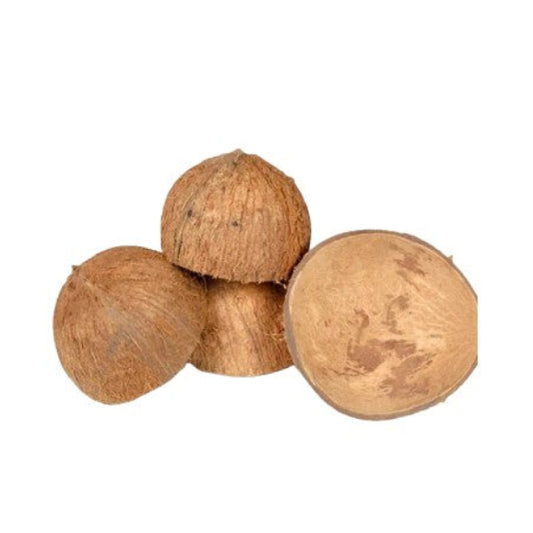 Raw Coconut Shells | New  | Clean | Half 2pk