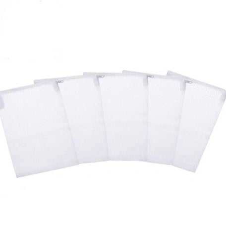 5X Aquarium Filter Media Plastic Non Rust Zip Bag Mesh Net Fish Tank Sump Pond Filter Media Bags