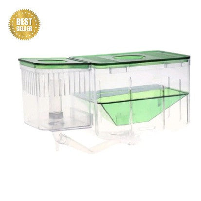 Large Breeding Aquarium Fish Tank Guppy Hatchery Breeder Rearing Isolation Box